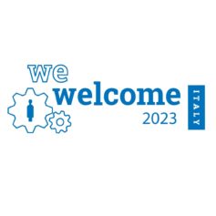 logo we welcome 2023